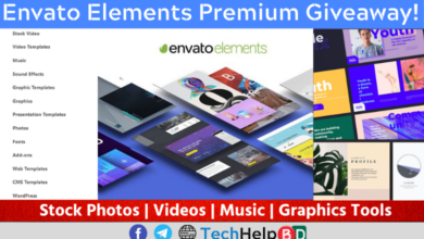Envato Elements giveaway 780 x 460