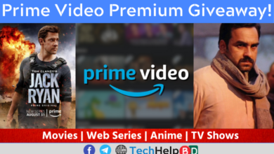Prime Video Premium Giveaway YouTube Thumbnail 780 x 460 px